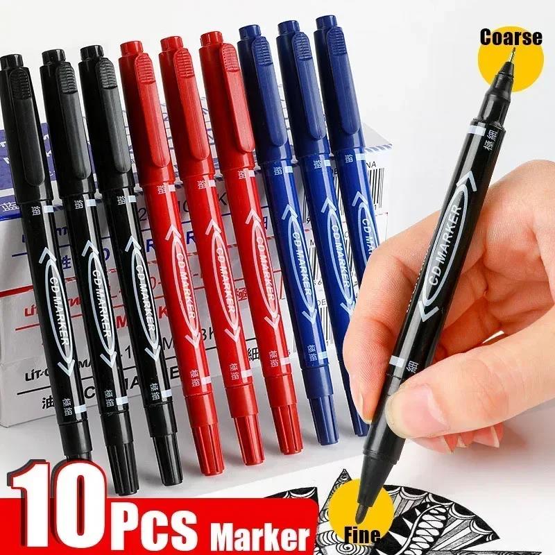 Correction Pen Fine - 5/10 Pcs 트윈 팁 영구 마커